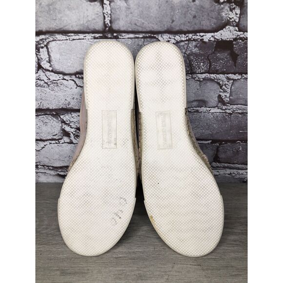 VINCE CAMUTO Tambie Blush Pink Suede Leather Espadrille Loafers Women 8M US/38.5 - Picture 15 of 16